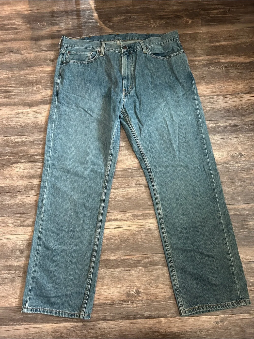 Levi's Men's Medium Blue Straight-Leg Jeans